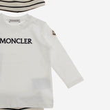 SET DI TRE PEZZI IN COTONE 8P0000189BA2 F70 MONCLER ENFANTS 