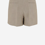 PANTALONI CORTI IN VISCOSA STRETCH 104702 A2EJD18 PINKO 