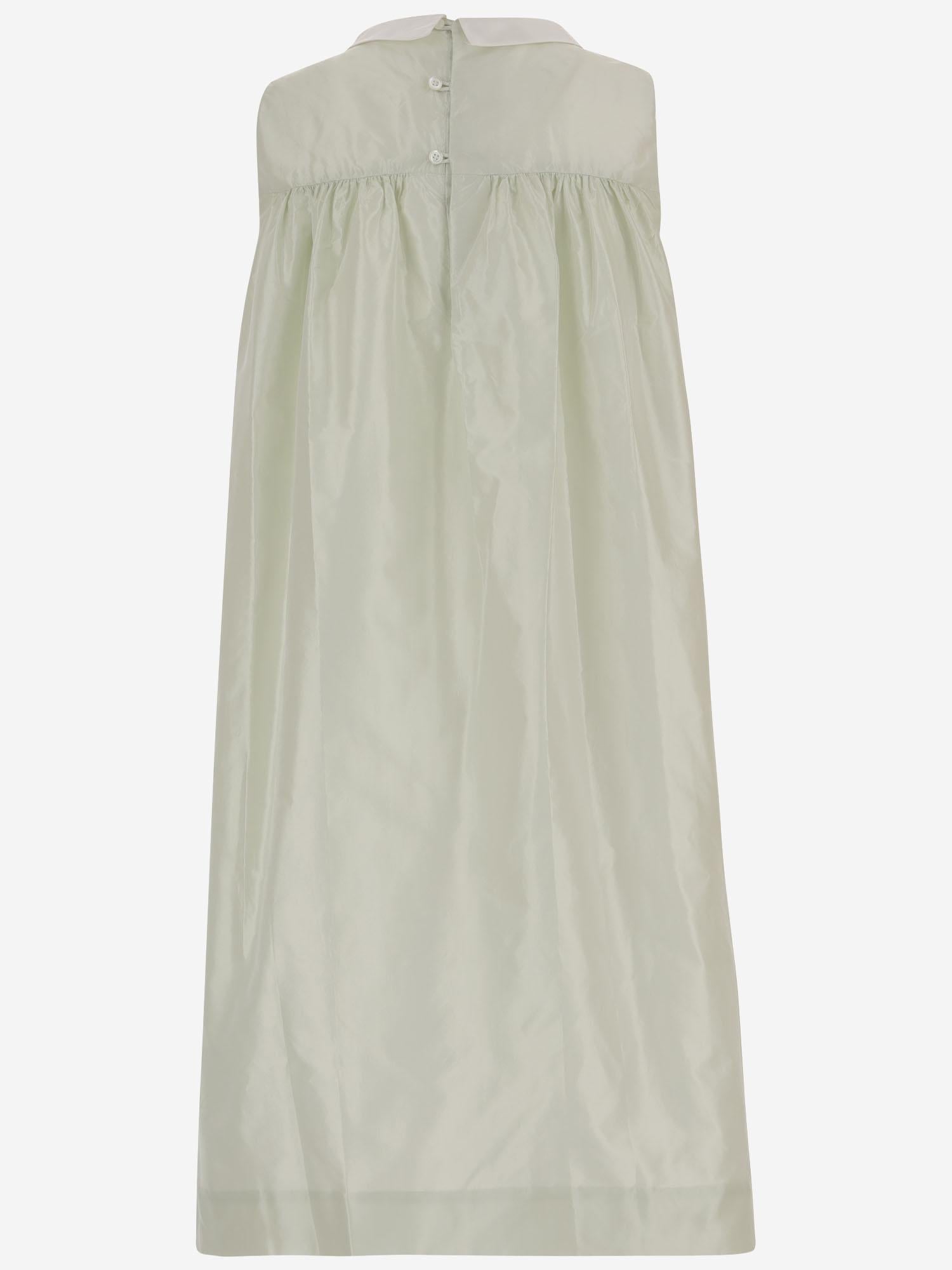 ABITO SENZA MANICHE IN SETA CON RICAMO SMOCK S06GDRW00017 147B BONPOINT KIDS 