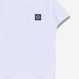 T-SHIRT IN COTONE STRETCH CON LOGO 2100001 S0018V1001 STONE ISLAND KIDS 