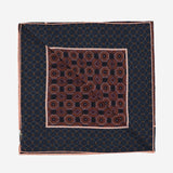 FOULARD IN SETA CON MOTIVO GEOMETRICO 011300 2210701 DRIES VAN NOTEN 
