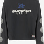 FELPA IN COTONE CON LOGO SG2510109 JETBLACK SUMMER GAMES 