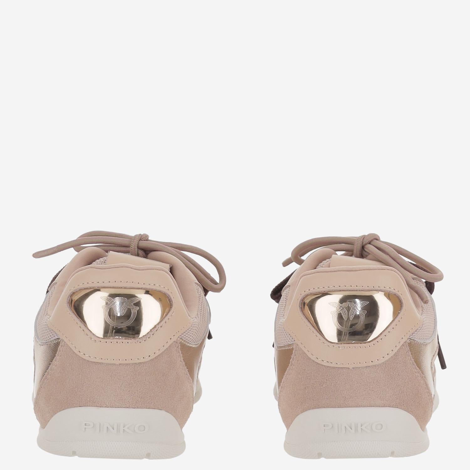 SNEAKERS YULIA IN PELLE E MESH CON LACCI BICOLORE SS0185 P020P26 PINKO 