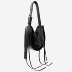 Borsa amaca con frange in pelle martellata AMACASOUFFLE 002SL RADICA STUDIO 