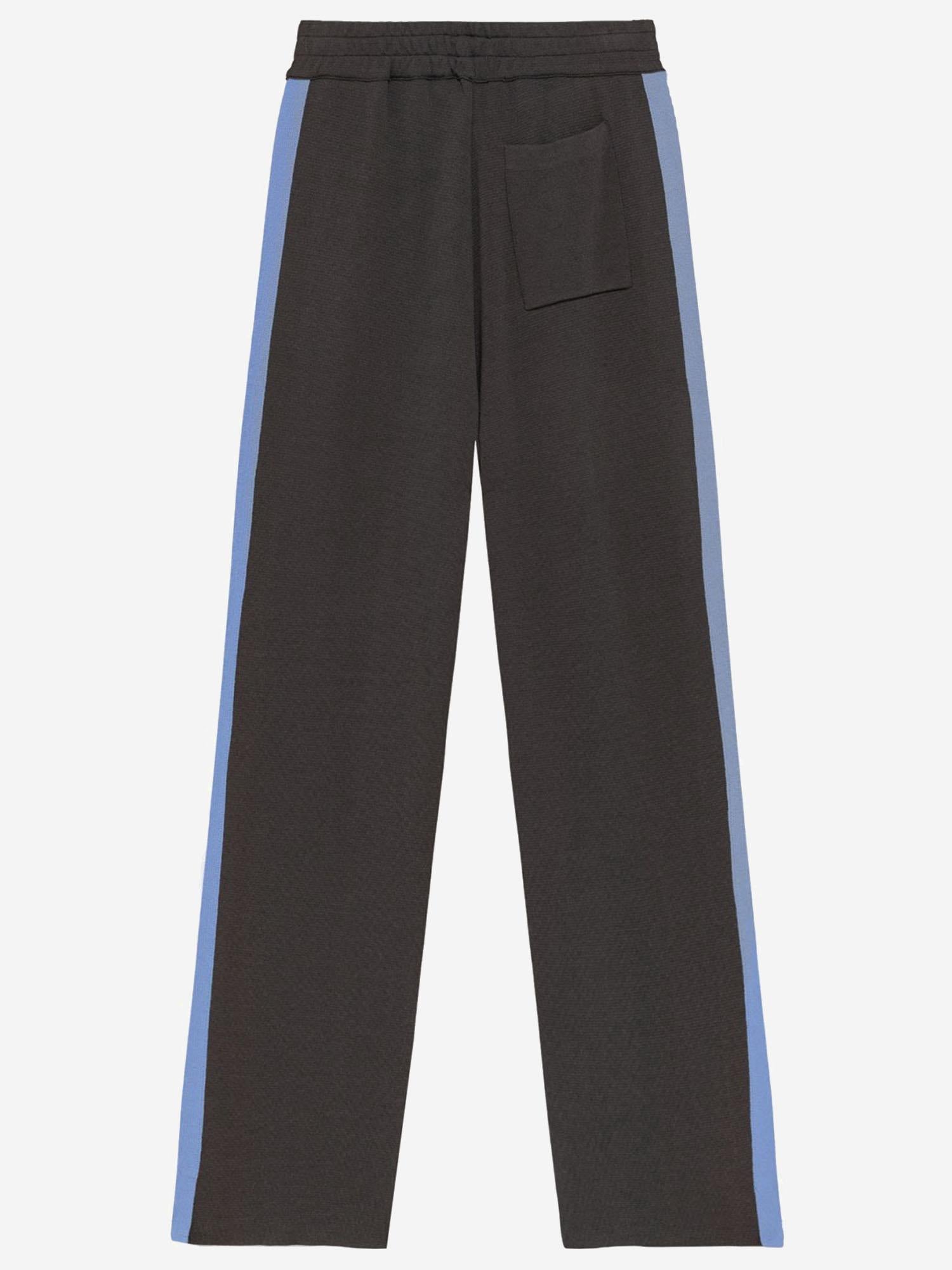 PANTALONI IN MISTO VISCOSA CON LOGO PAPMB6KL STEEL* AUTRY 