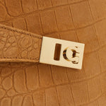 BORSA A SPALLA HUG SOFT IN SUEDE 219816 033 SALVATORE FERRAGAMO 