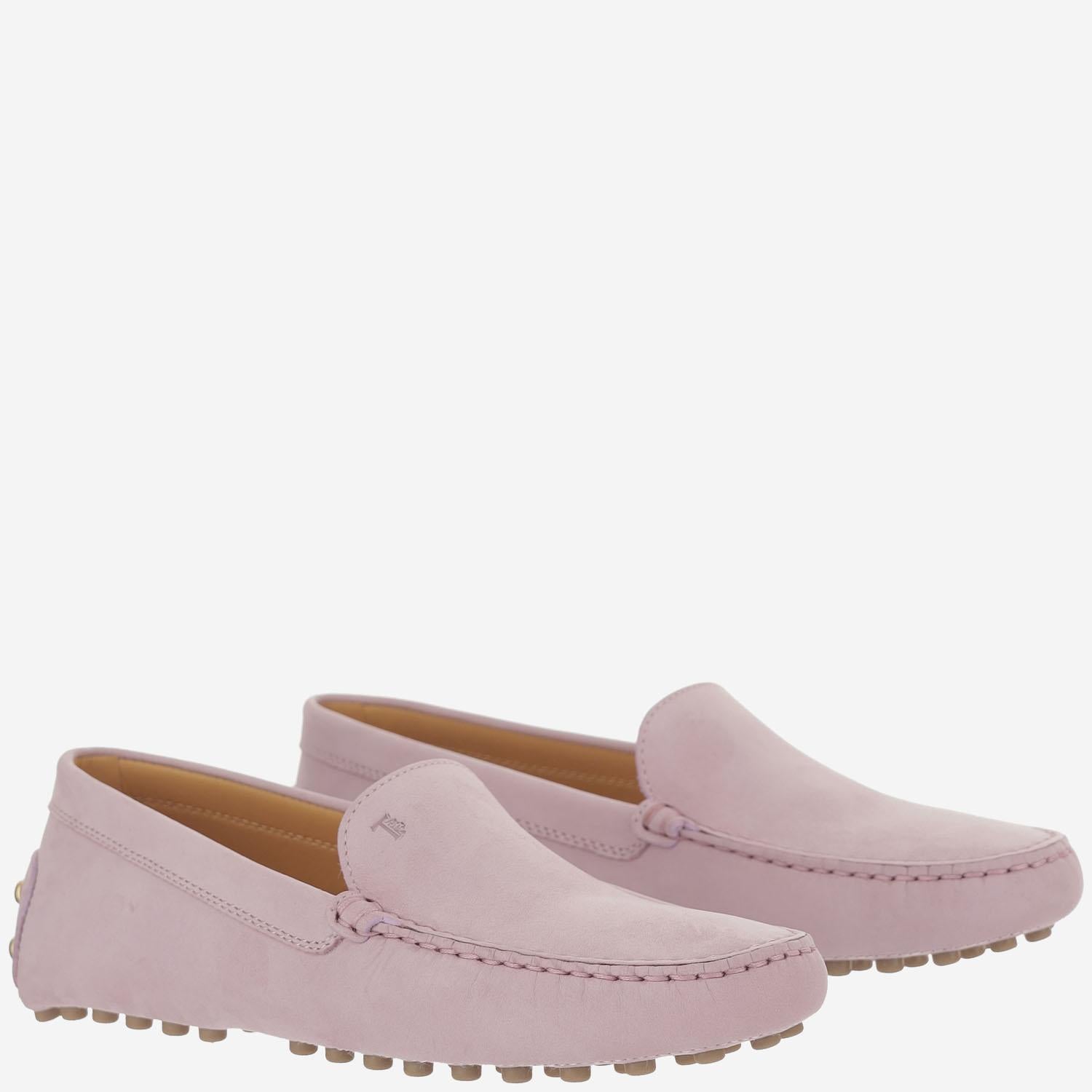 Mocassini gommini in pelle scamosciata XXW22L0KA20UFQ L032 TODS 