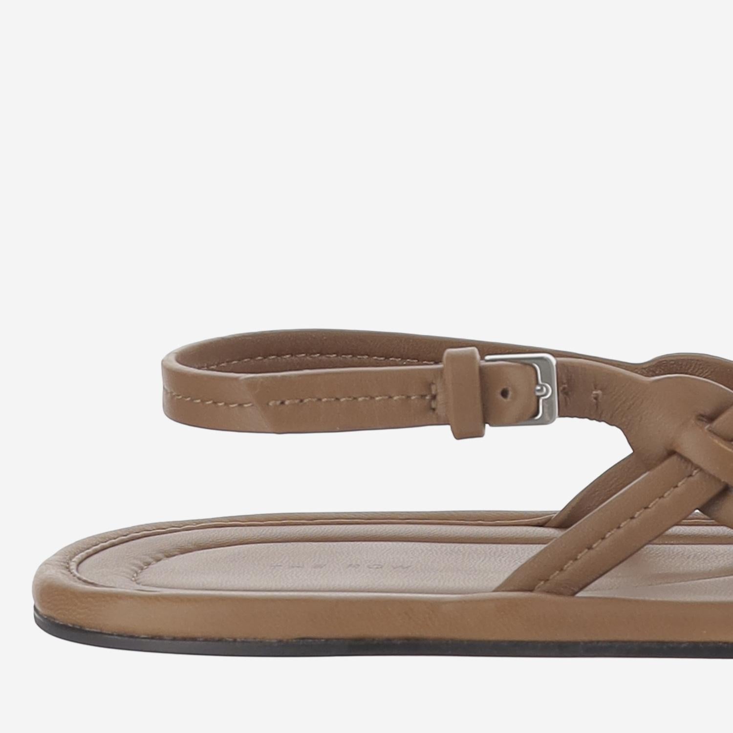 Sandali in pelle F1806SN65 HNY THE ROW 
