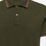 Polo in cotone con logo 8A00005 89A16818 MONCLER 