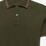 Polo in cotone con logo 8A00005 89A16818 MONCLER 