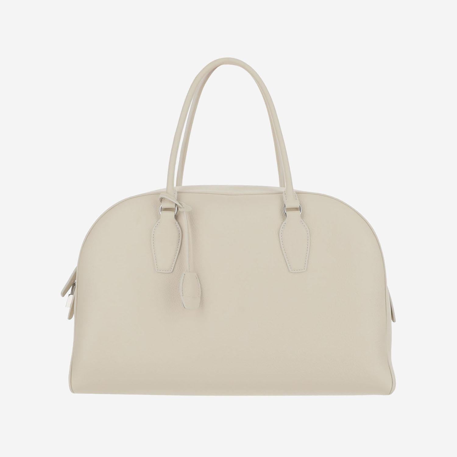 BORSA INDIA 15.75 IN PELLE W1594L129 IANS THE ROW 