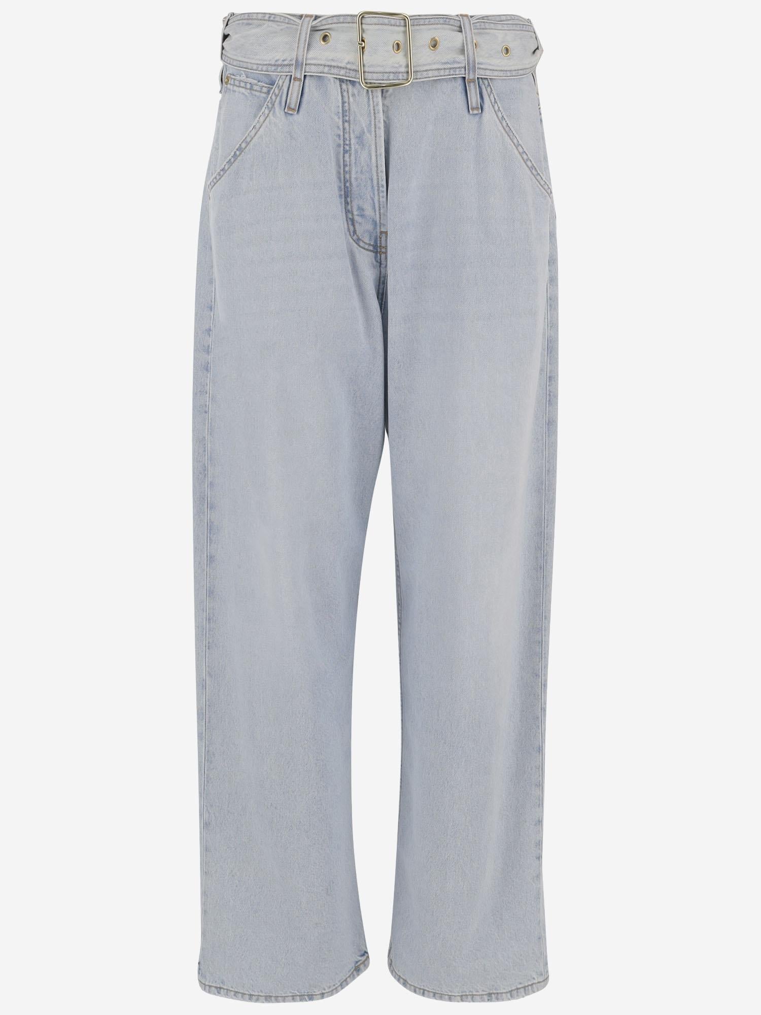 JEANS IN denim chiaro di COTONE WTR93 DBL20W042 DARKPARK 