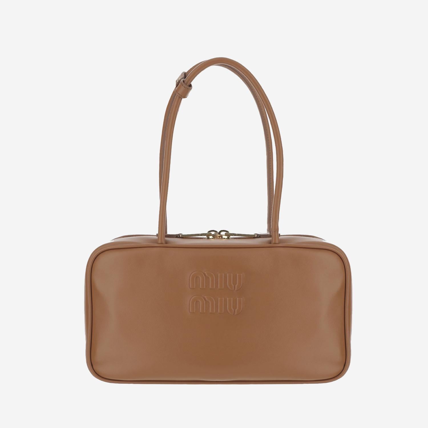 BORSA BEAU IN PELLE 5BB172 2CRWF0046 MIU MIU 