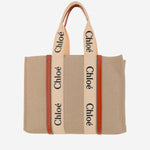 BORSA TOTE WOODY GRANDE CHC22AS382I26 90U CHLOE 