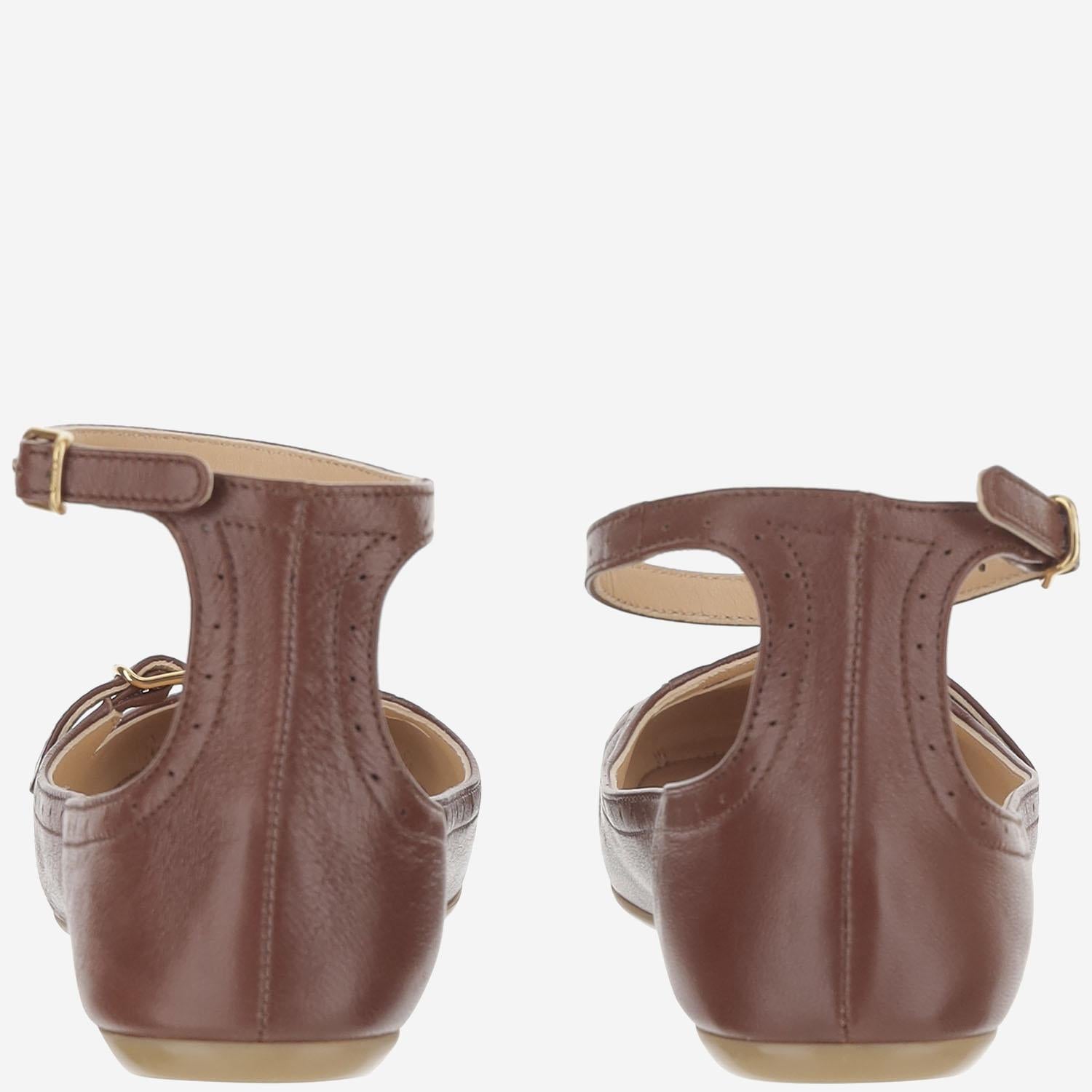 BALLERINA MISTY IN PELLE CH25W13XUN 25E CHLOE 