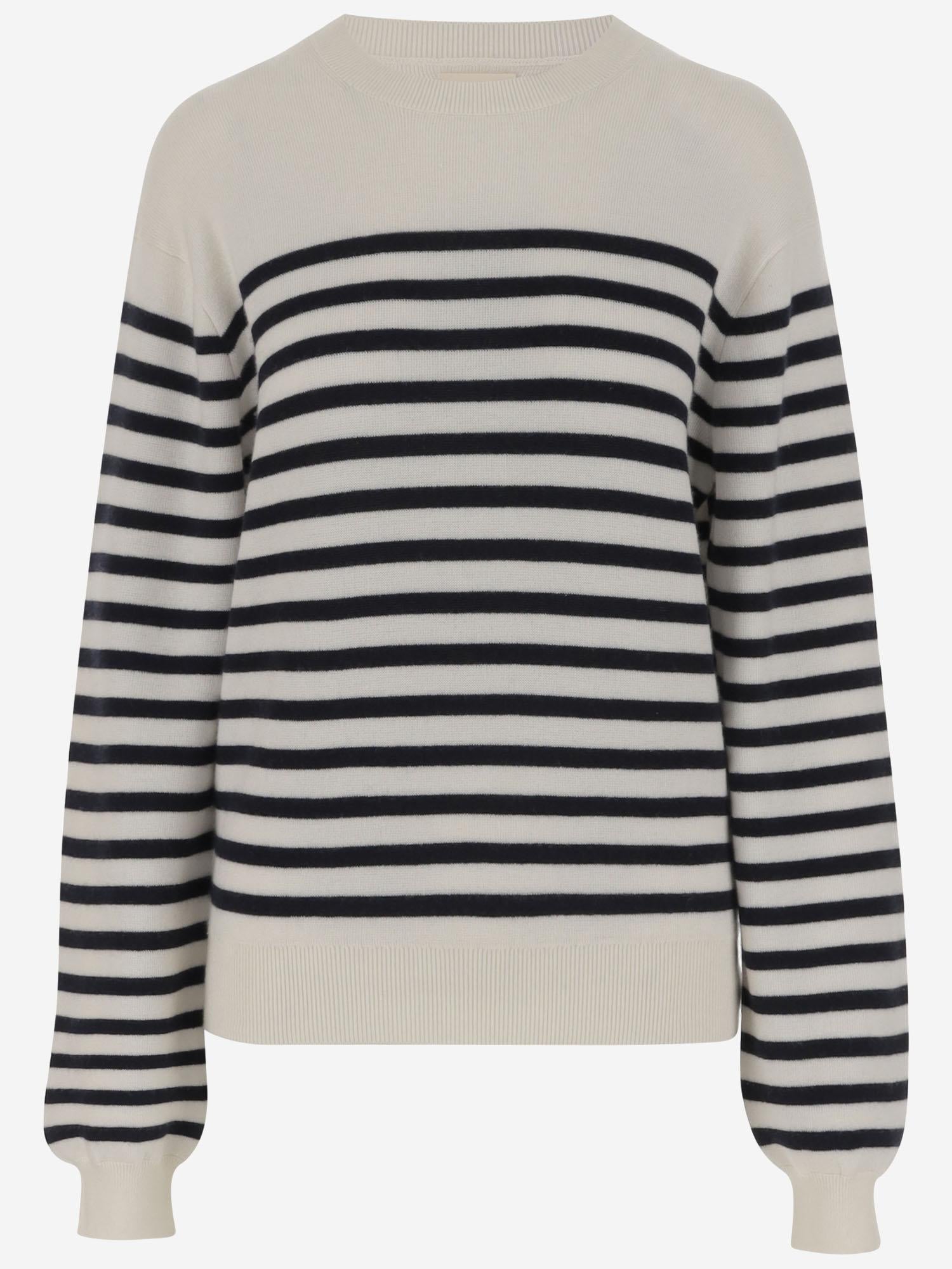 MAGLIONE VIOLA IN CASHMERE STRETCH 9305648K648 468 KHAITE 