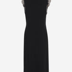 ABITO IN MISTO SETA CON INSERTI IN PIZZO S51DD0058 M35798900 MAISON MARGIELA 