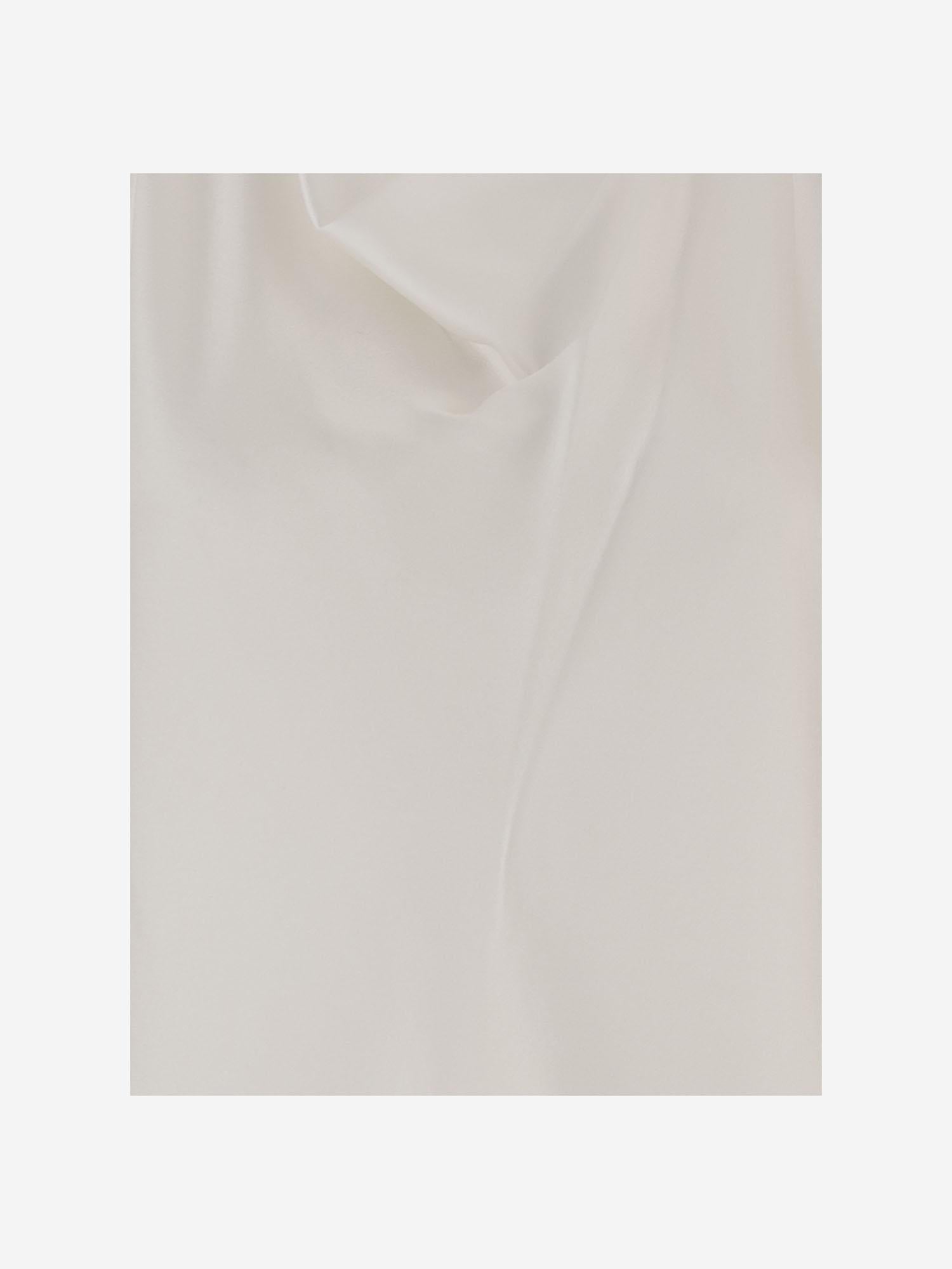 CAMICIA IN RASO DI SETA V796112595 101OWH VINCE 