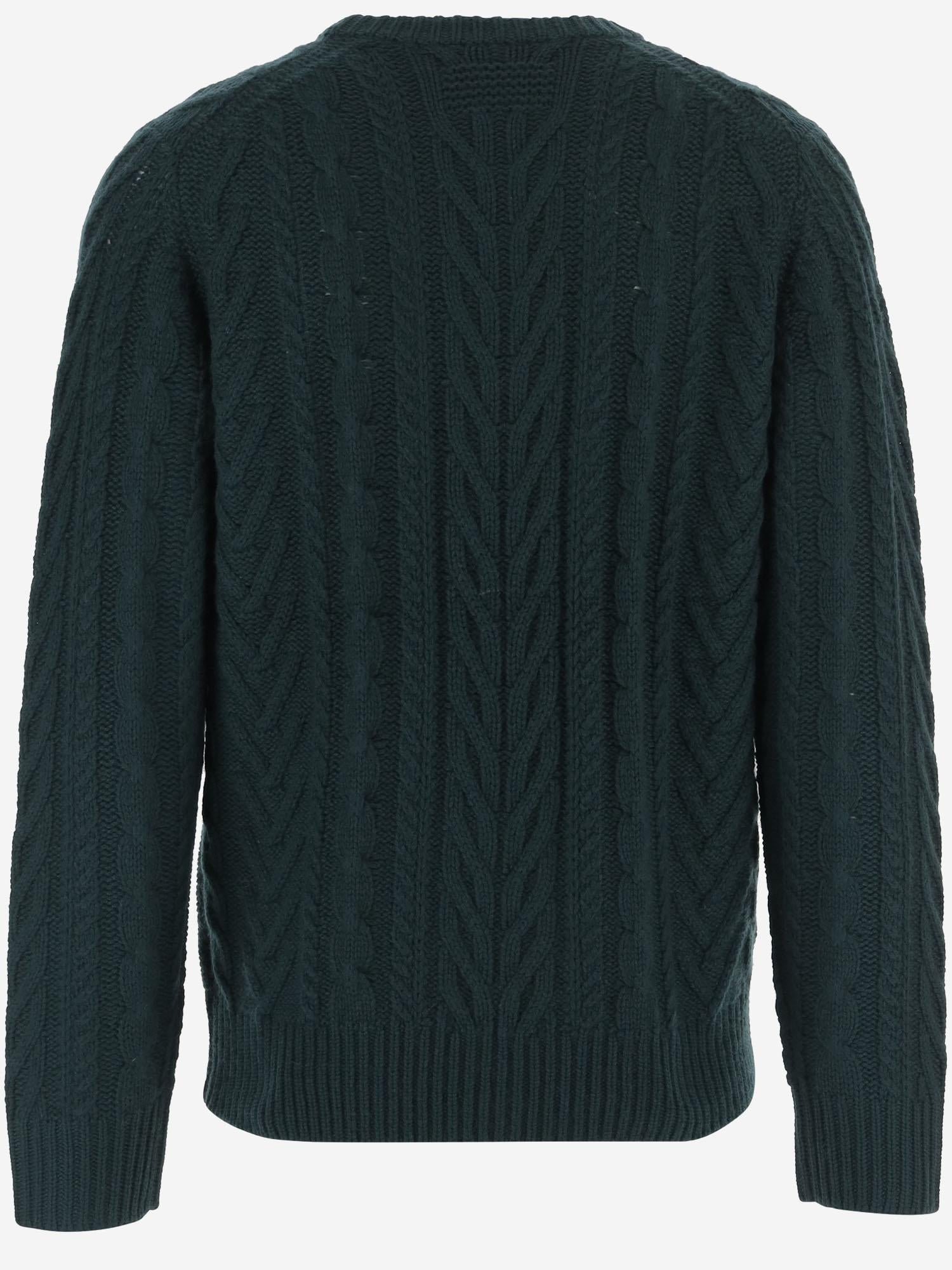 MAGLIONE IN CASHMERE con trecce M32819CH HOL GUEST IN RESIDENCE 