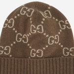 Beanie in jacquard di cashmere GG 811392 3GAC02379 GUCCI 