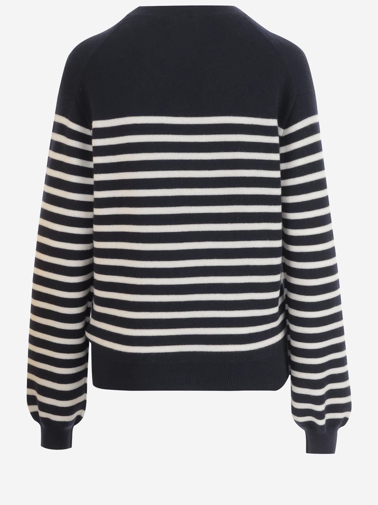 MAGLIONE VIOLA IN CASHMERE STRETCH 9305648K648 467 KHAITE 