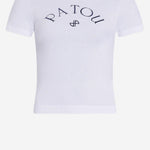 T-SHIRT IN COTONE CON LOGO JE2499994 001W PATOU 