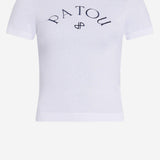 T-SHIRT IN COTONE CON LOGO JE2499994 001W PATOU 