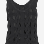 TOP DERRIK IN MISTO VISCOSA 105192 A2LWZ99 PINKO 