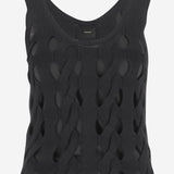 TOP DERRIK IN MISTO VISCOSA 105192 A2LWZ99 PINKO 