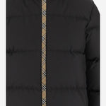Piumino CON Dettaglio CHECK 8110250 BLACK BURBERRY 