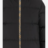 Piumino CON Dettaglio CHECK 8110250 BLACK BURBERRY 