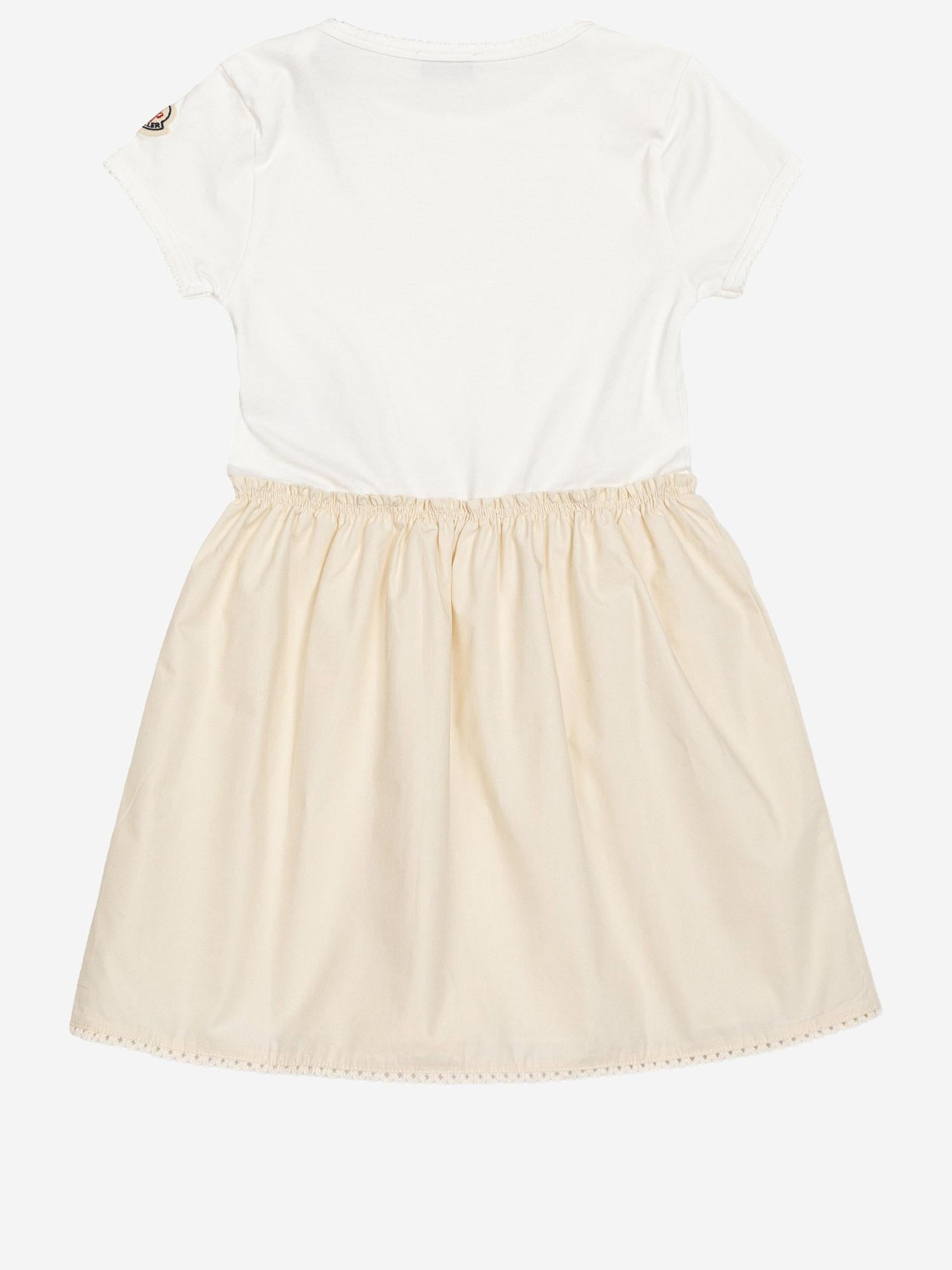 ABITO IN COTONE CON LOGO 8I000098790A 034 MONCLER ENFANTS 