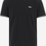 T-SHIRT IN COTONE STRETCH CON LOGO 50521245 001 HUGO BOSS 
