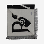 SCIARPA IN LANA CON LOGO 8109563 BLACK/CALICO BURBERRY 