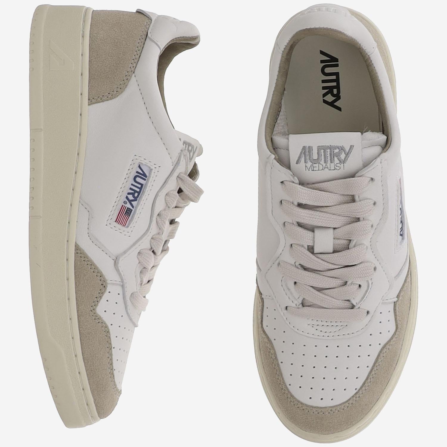 SNEAKERS LOW MEDALIST AULWGS44 WHTSPONGE AUTRY 