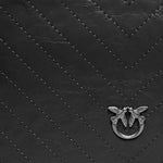 BORSA A TRACOLLA IN PELLE CHEVRON 104336 A2JCZ99E PINKO 