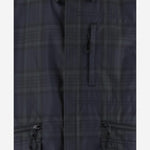 CAMICIA IN MISTO COTONE CON MOTIVO CHECK HQJ011 1 HOMME 