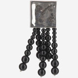 MEDUSA EARING HE01 PALBBLACKSILVER NICCOLO PASQUALETTI 