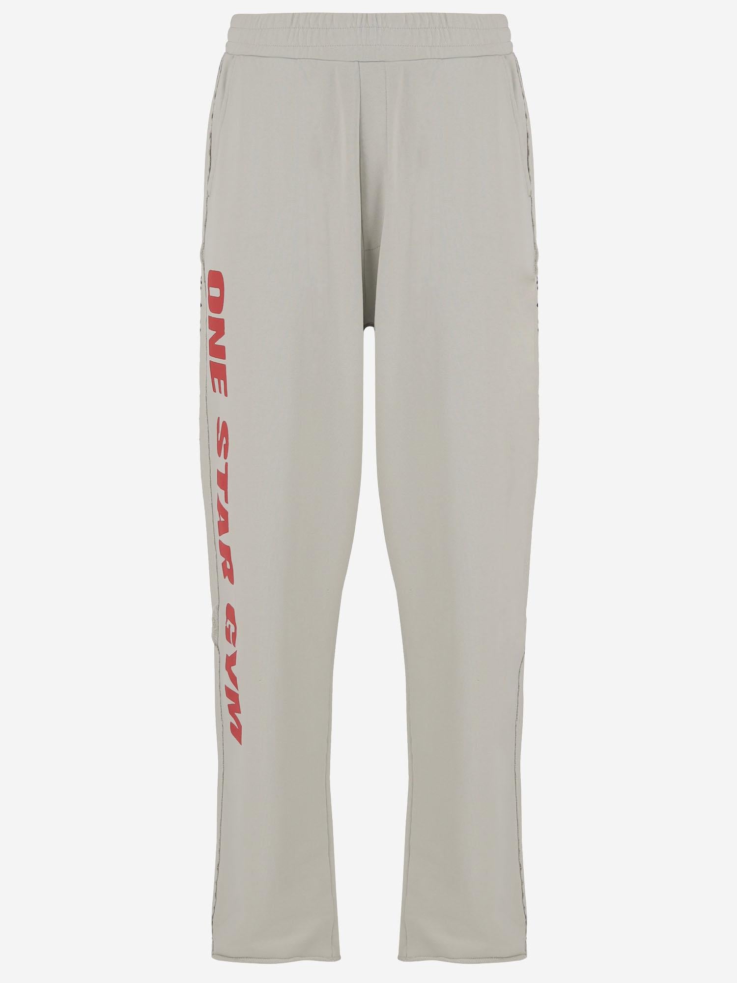 PANTALONI GYM JOGGER IN COTONE B0030581 FA583P636 44 LABEL GROUP 