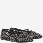 Ballerine in pelle con perline S103710 SUEBLK MACH & MACH 