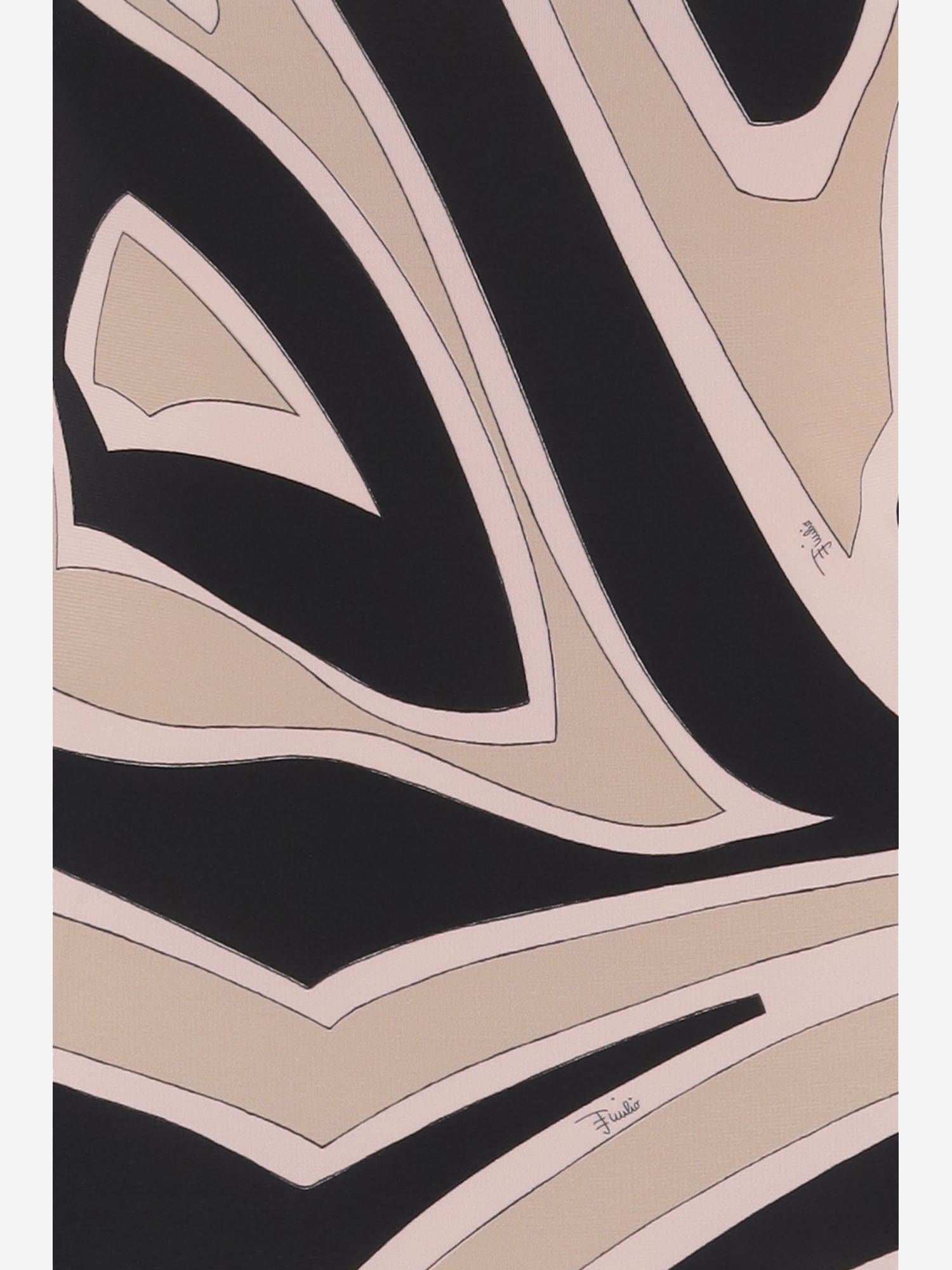 ABITO IN VISCOSA STRETCH CON STAMPA LABIRINTO 6HJG406H746 038 EMILIO PUCCI 
