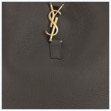 BORSA LE 5 À 7 BEA IN MORBIDA PELLE DI DAINO 763435 AADUU3212 SAINT LAURENT 