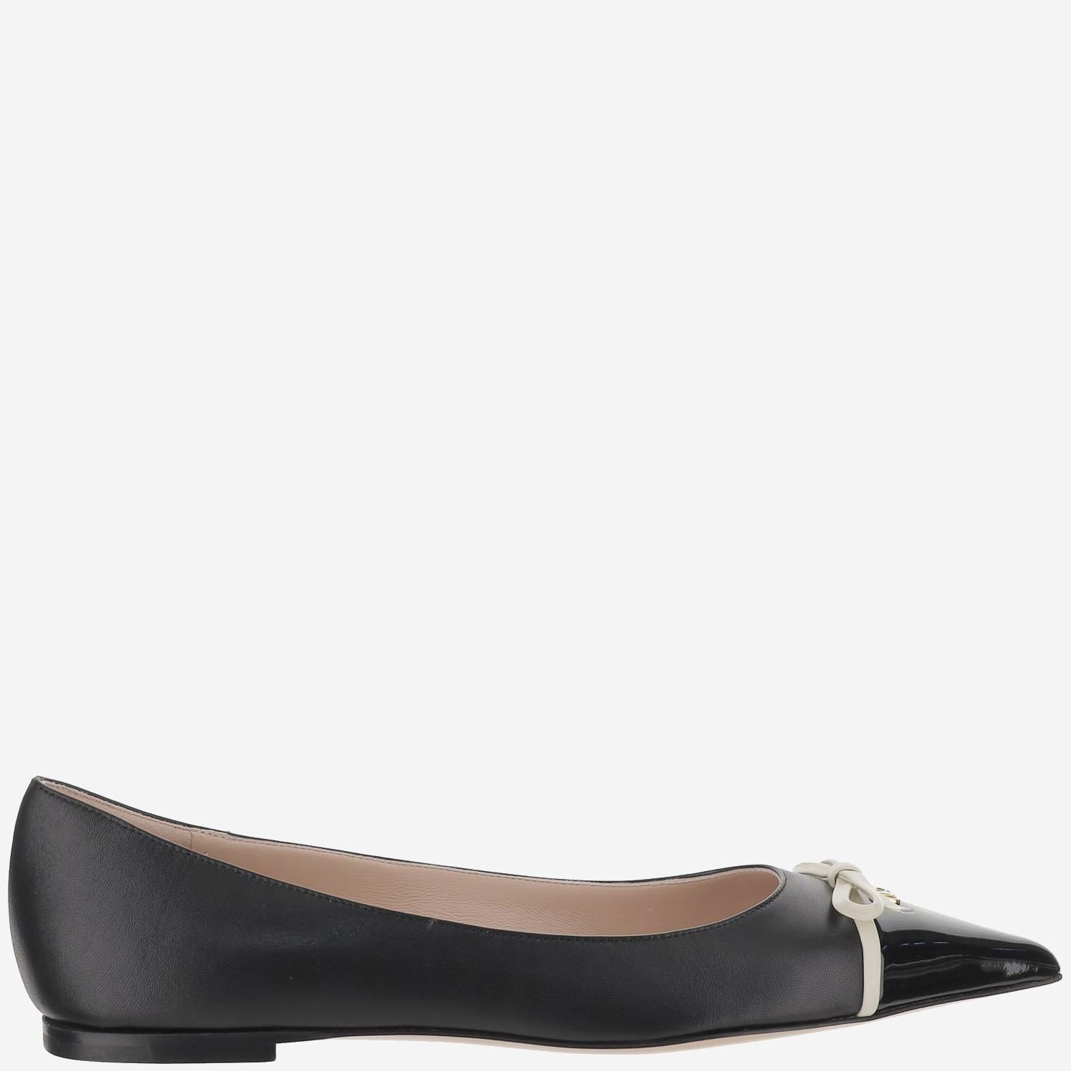 BALLERINE IN PELLE CON FIOCCO 7W2S0MC9 DAL790 VALENTINO GARAVANI 