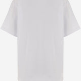 T-SHIRT IN COTONE CON STAMPA 2601150S 101 SACAI 