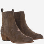 STIVALETTI IN SUEDE SR3645VX VELOURESPRESSOSESAMO SARTORE 