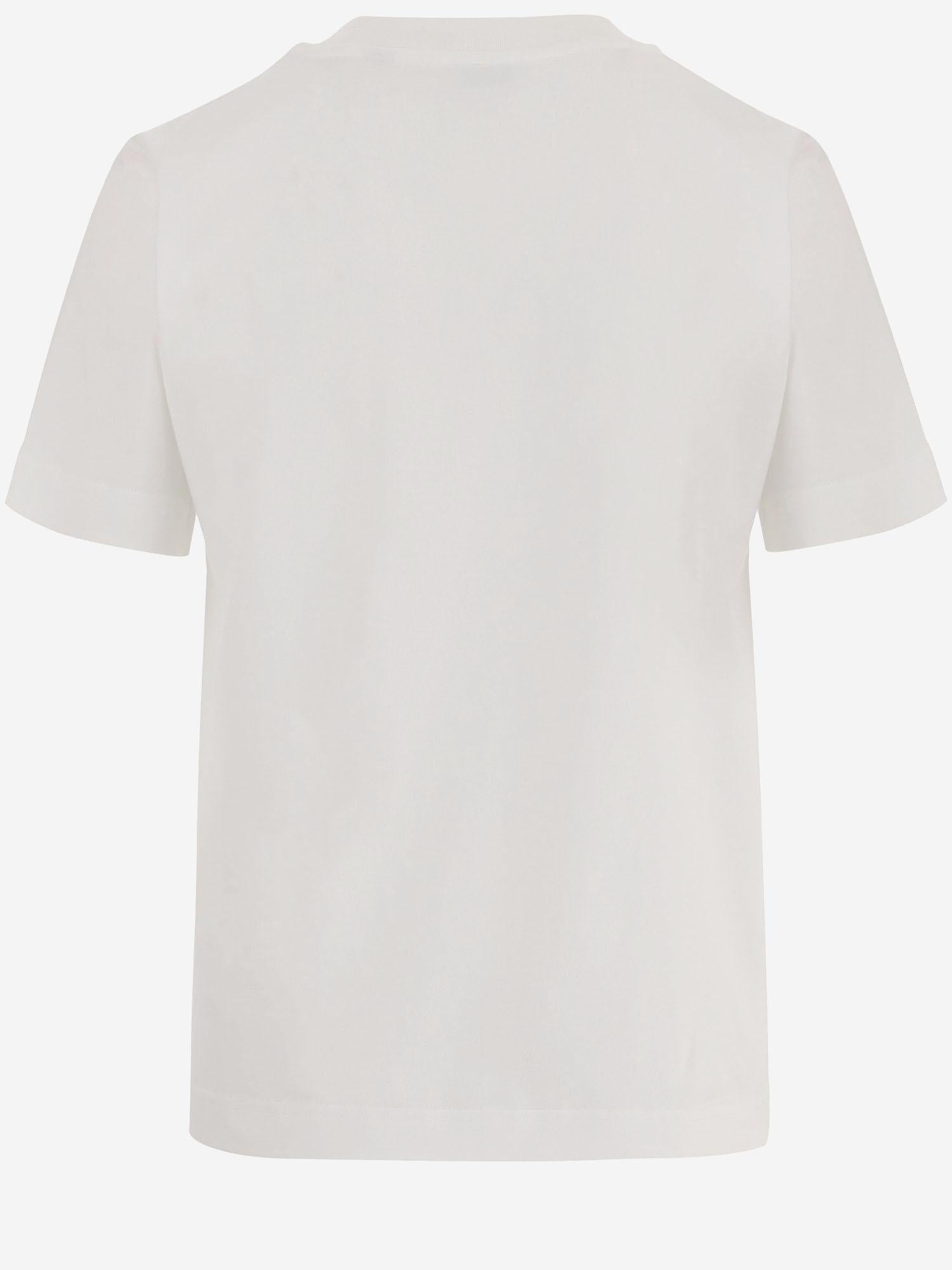 T-SHIRT IN COTONE CON STAMPA 864789 V6JW09000 BOTTEGA VENETA 