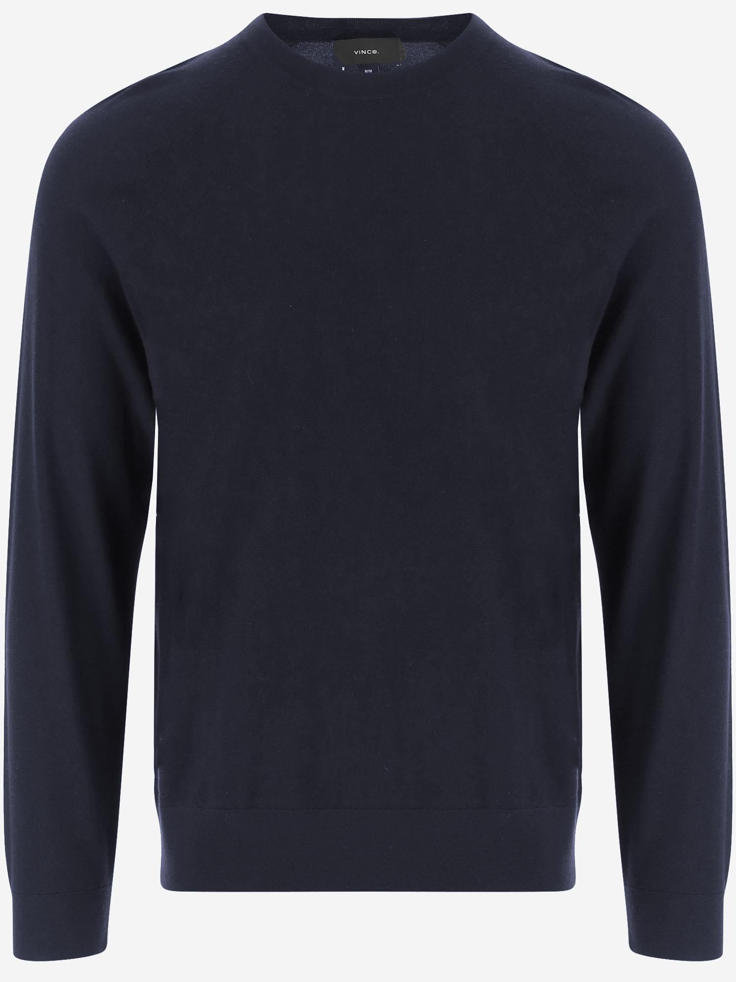 MAGLIONE IN LANA E CASHMERE MR8046502A 403CBL VINCE 
