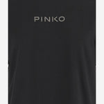 T-SHIRT IN COTONE CON LOGO 105526 A2RMZ99 PINKO 