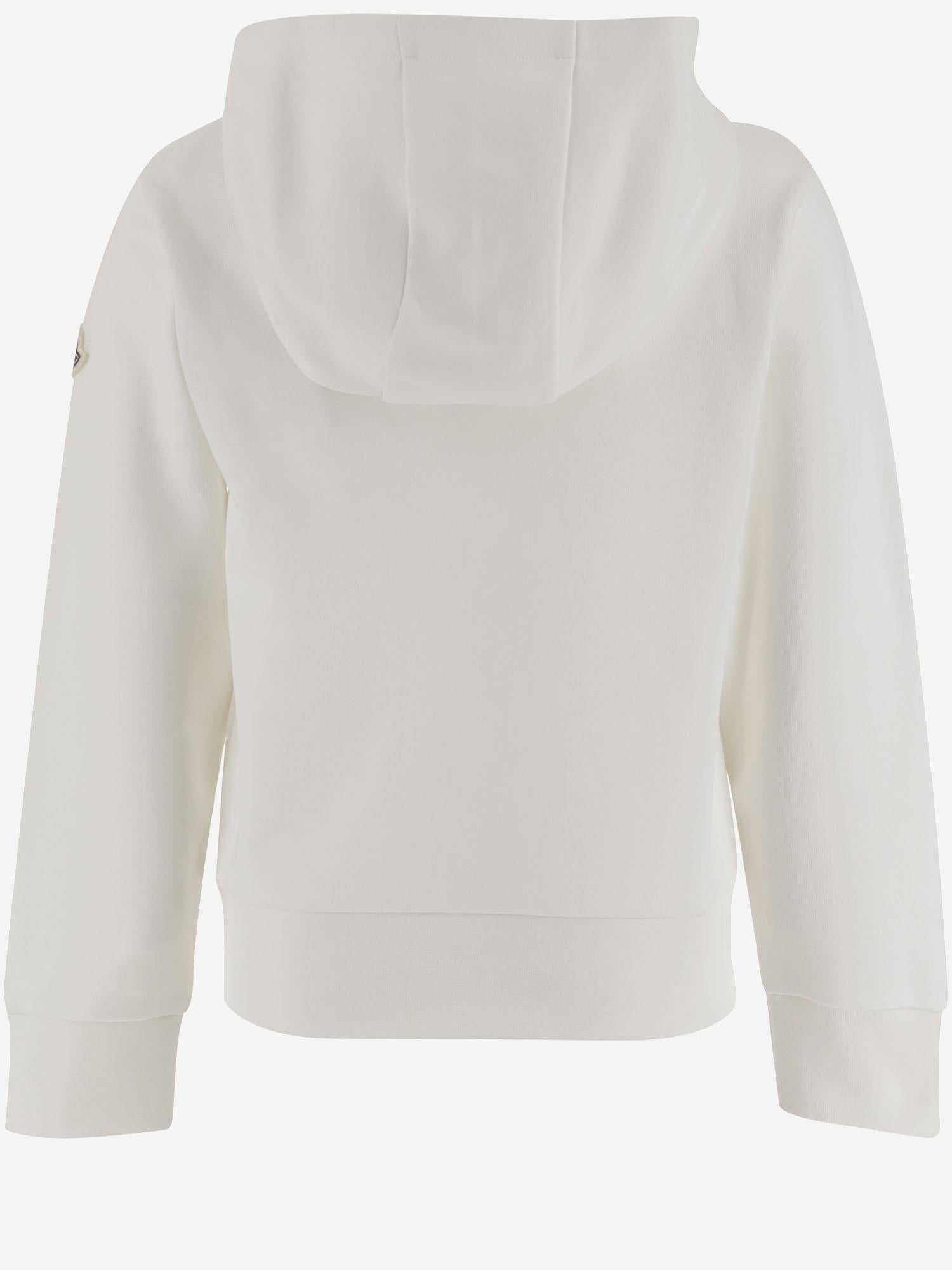 felpa in cotone con cappuccio 8G00012899PS 034 MONCLER ENFANTS 