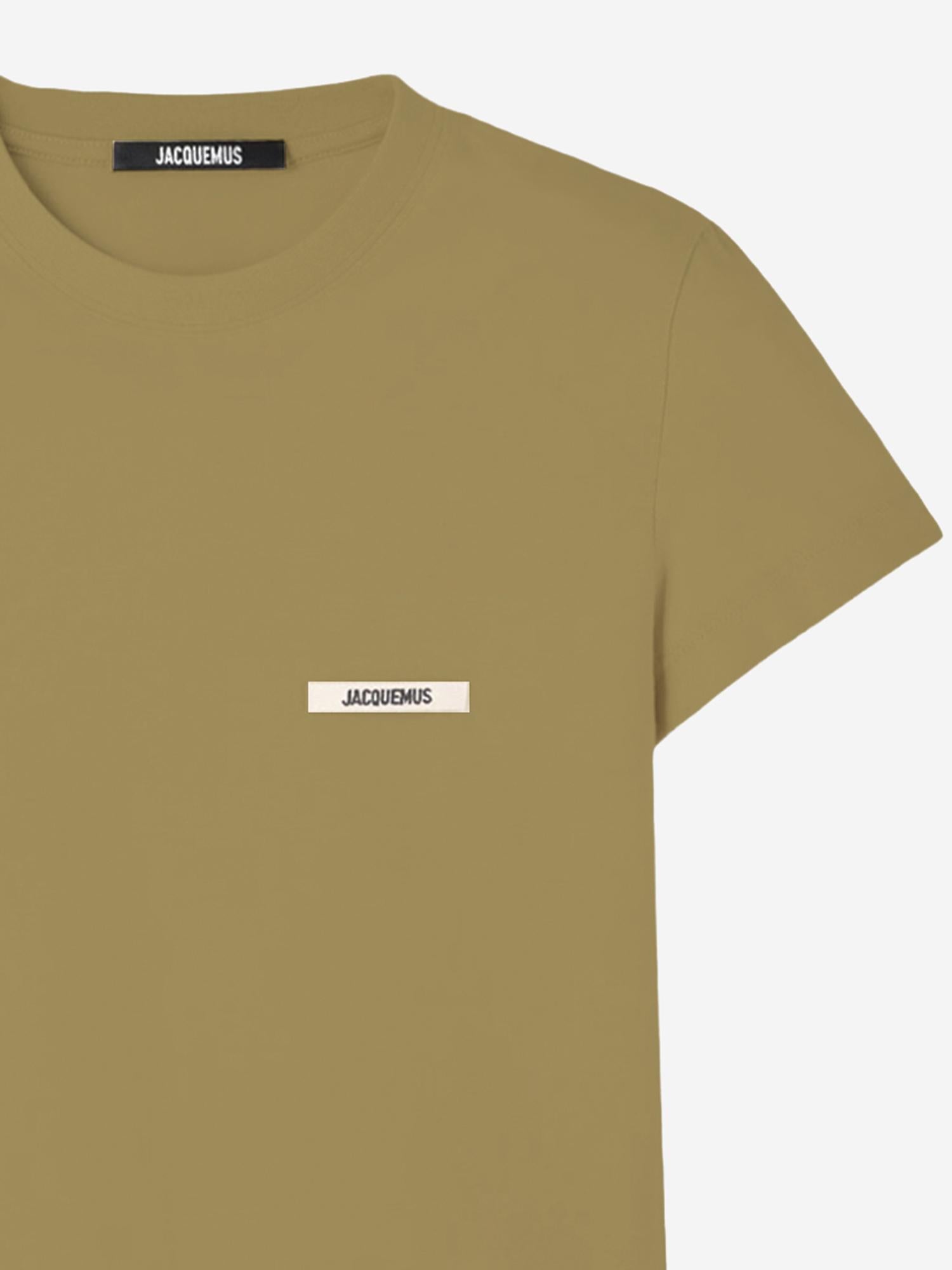 T-SHIRT IN COTONE CON LOGO TSW00550AJ00029 180 JACQUEMUS 